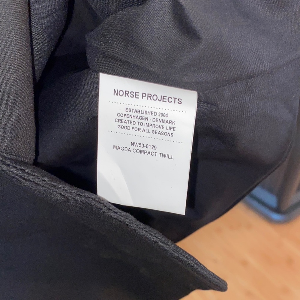 Magda Compact Twill Jacket In Black - Picture 7 of 8
